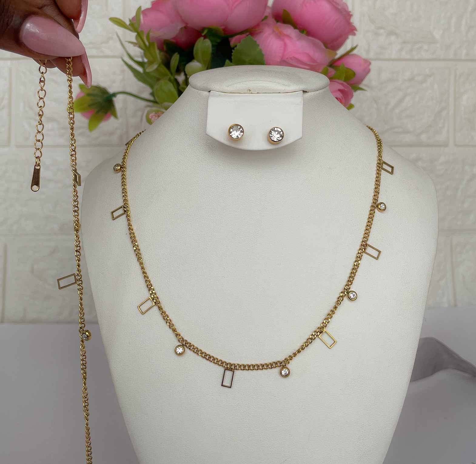 Geometric Charm Trio Set image