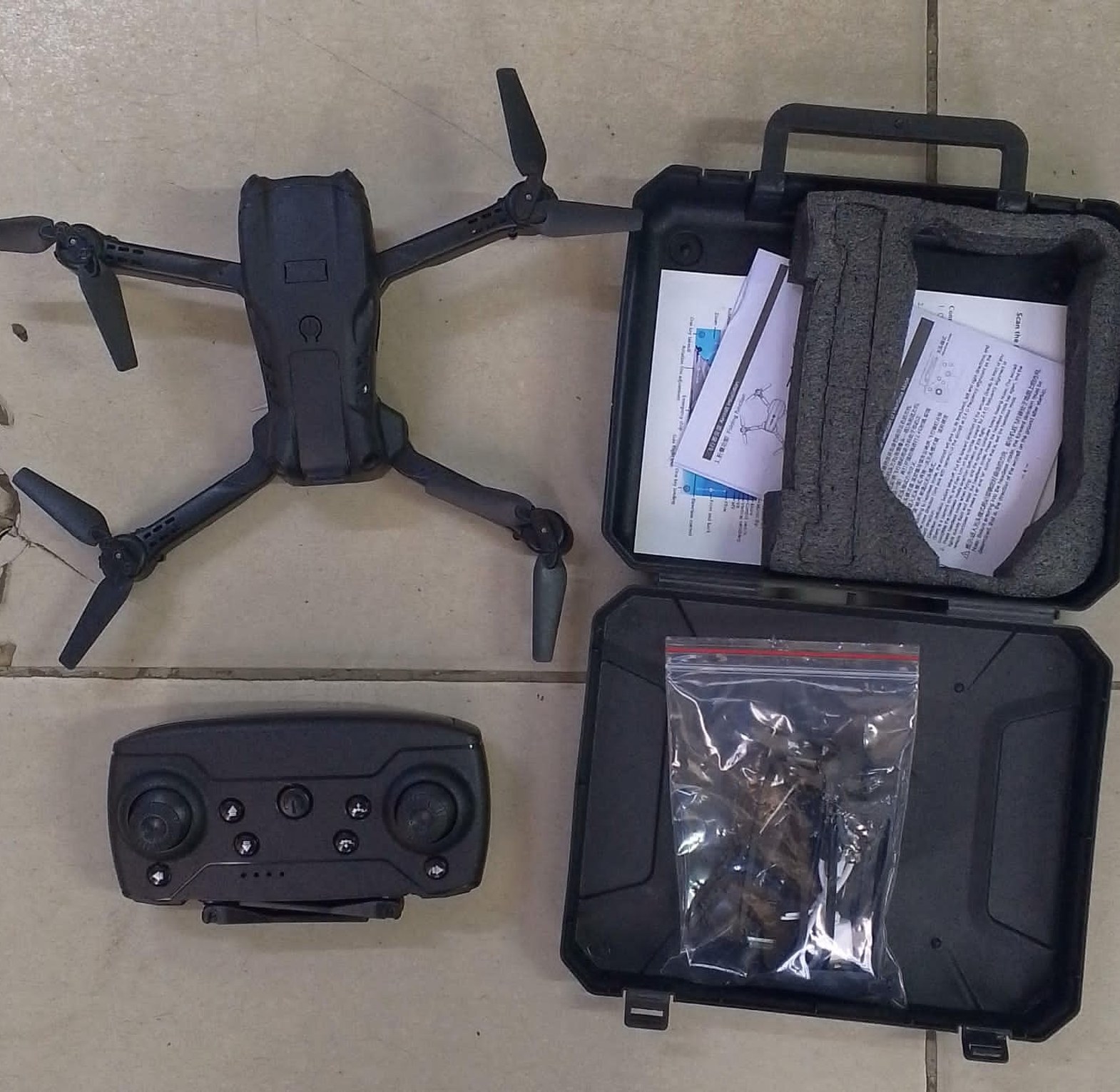 DRONE. Foldable Drone RC Quadcopter E88 Pro Drone with 4K Camera image
