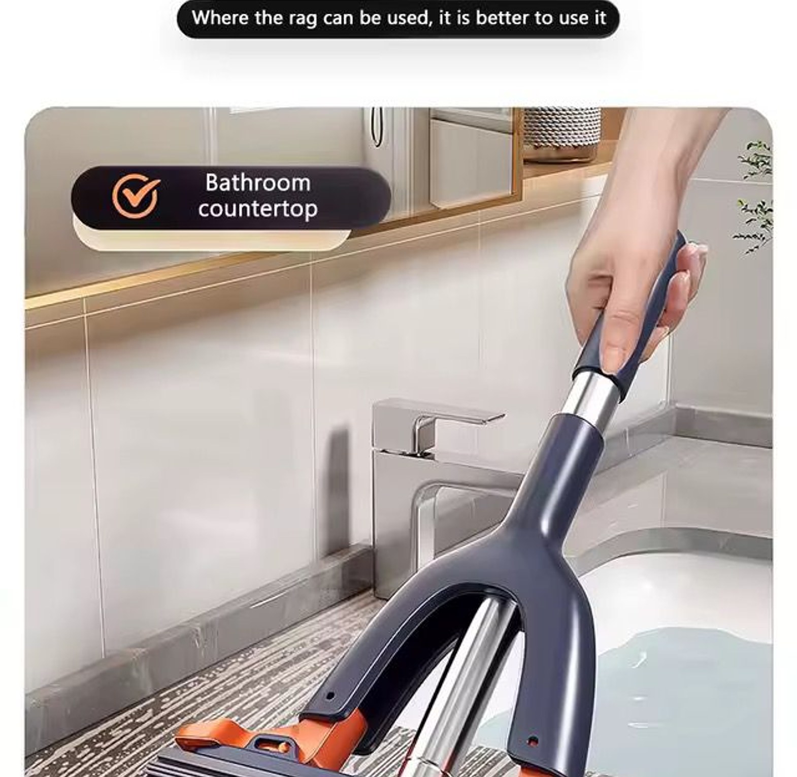 Mini Mop Self Squeeze Mop  image
