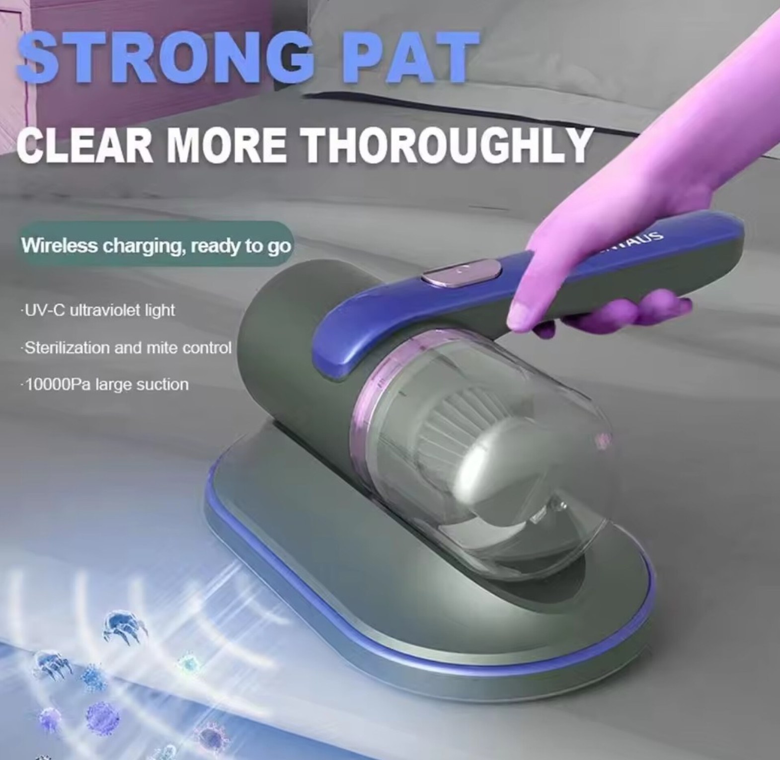 Mattress or Couch Vacuum Cleaner, Mites Remover image
