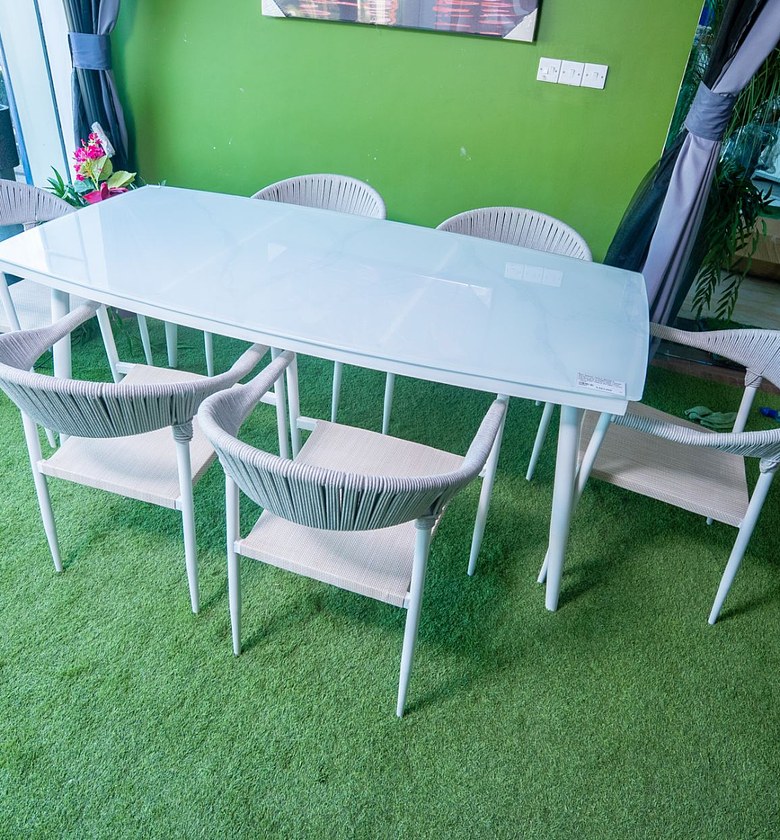 SET DINING TABLE MARBLE E image