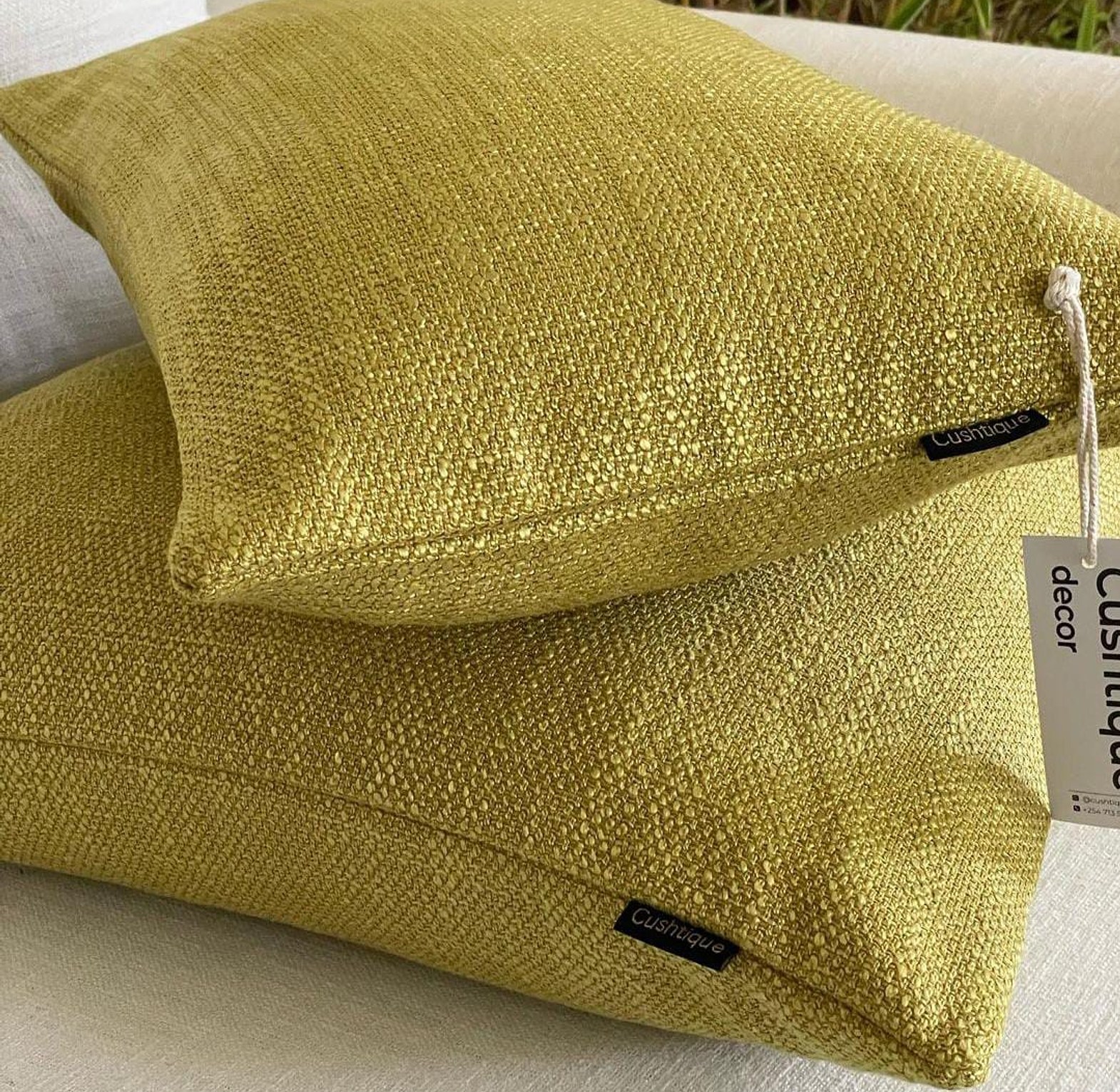 SOFT LEMON CUSHION image