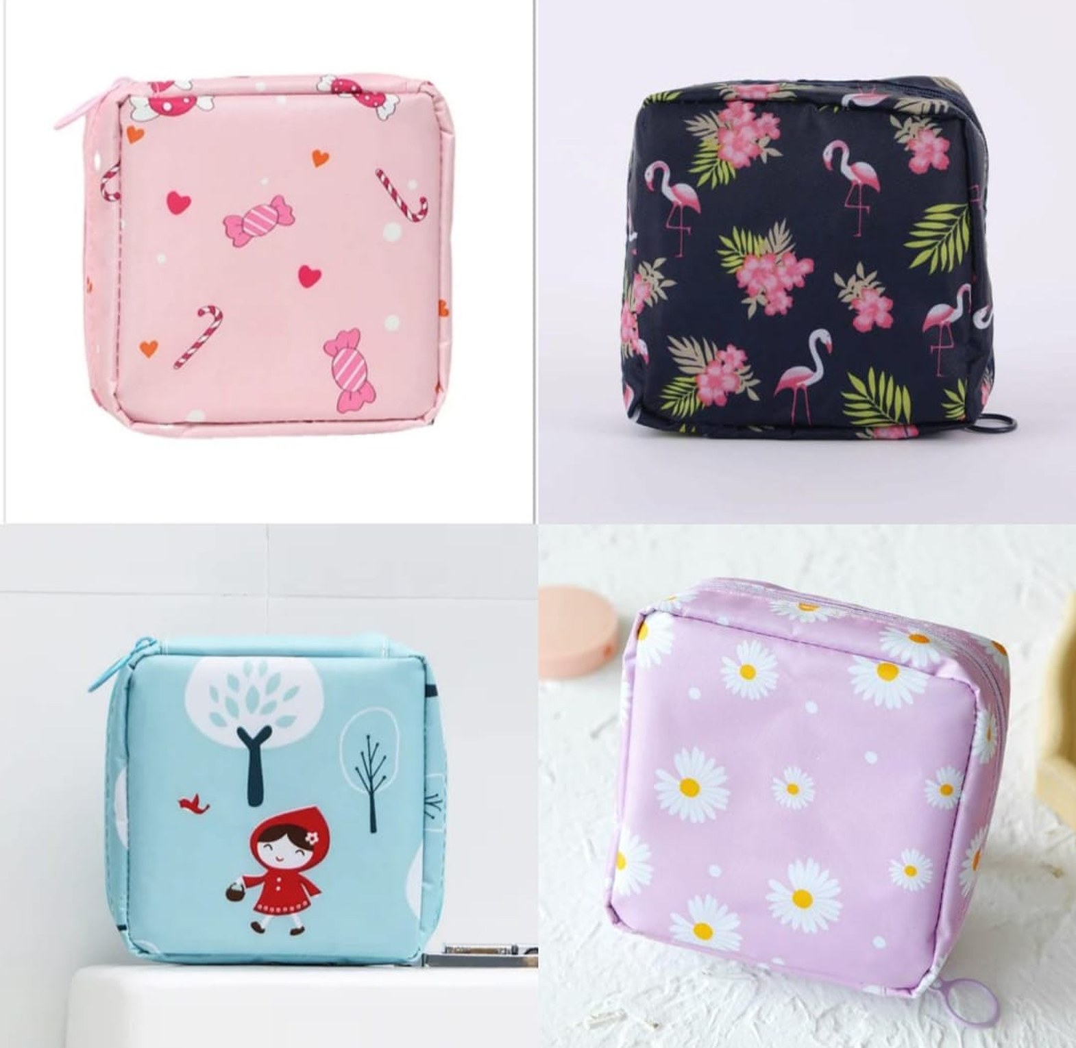 Sanitary Pad Pouch, Tampon Storage Bag image