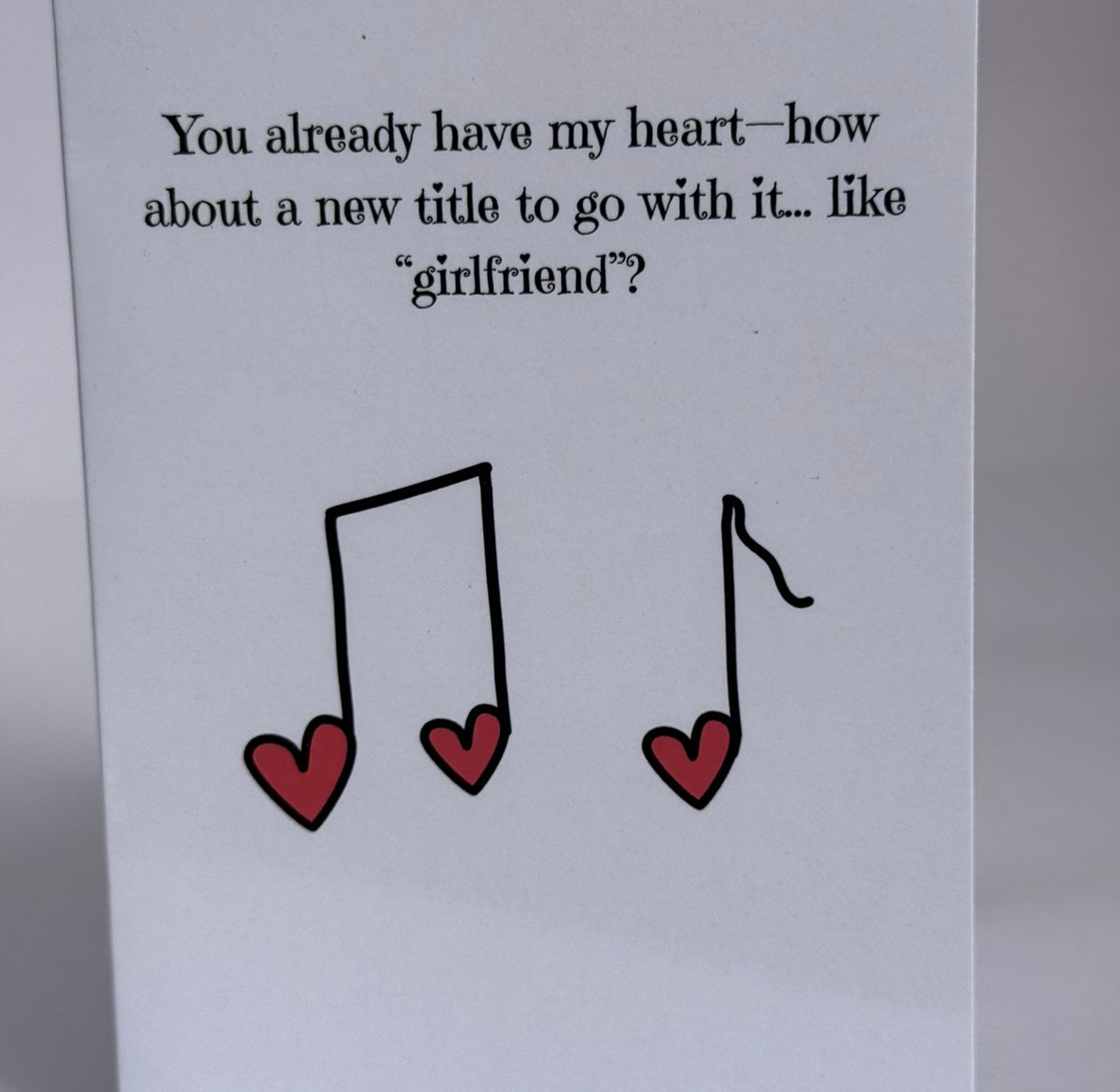 Romantic Proposal Card image