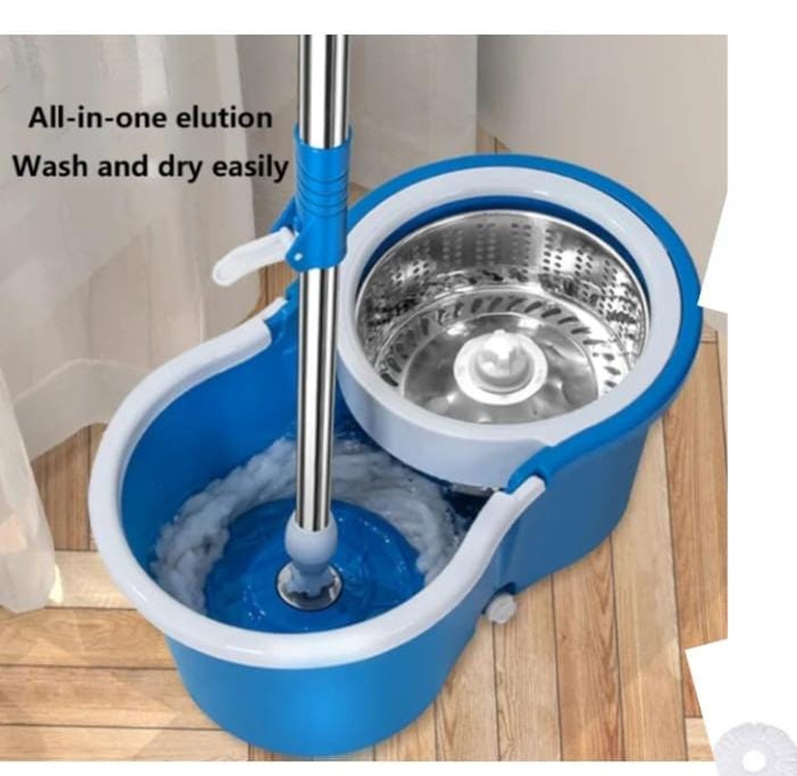 Spin Mob & Bucket For Floor Cleaning image