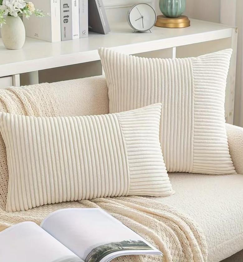 Soft Solid Couch Pillowcases  image