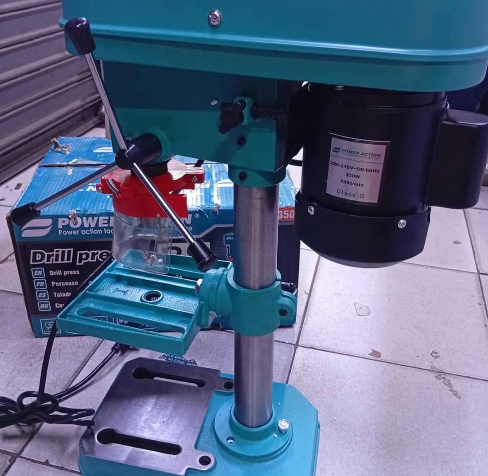 Drill press image