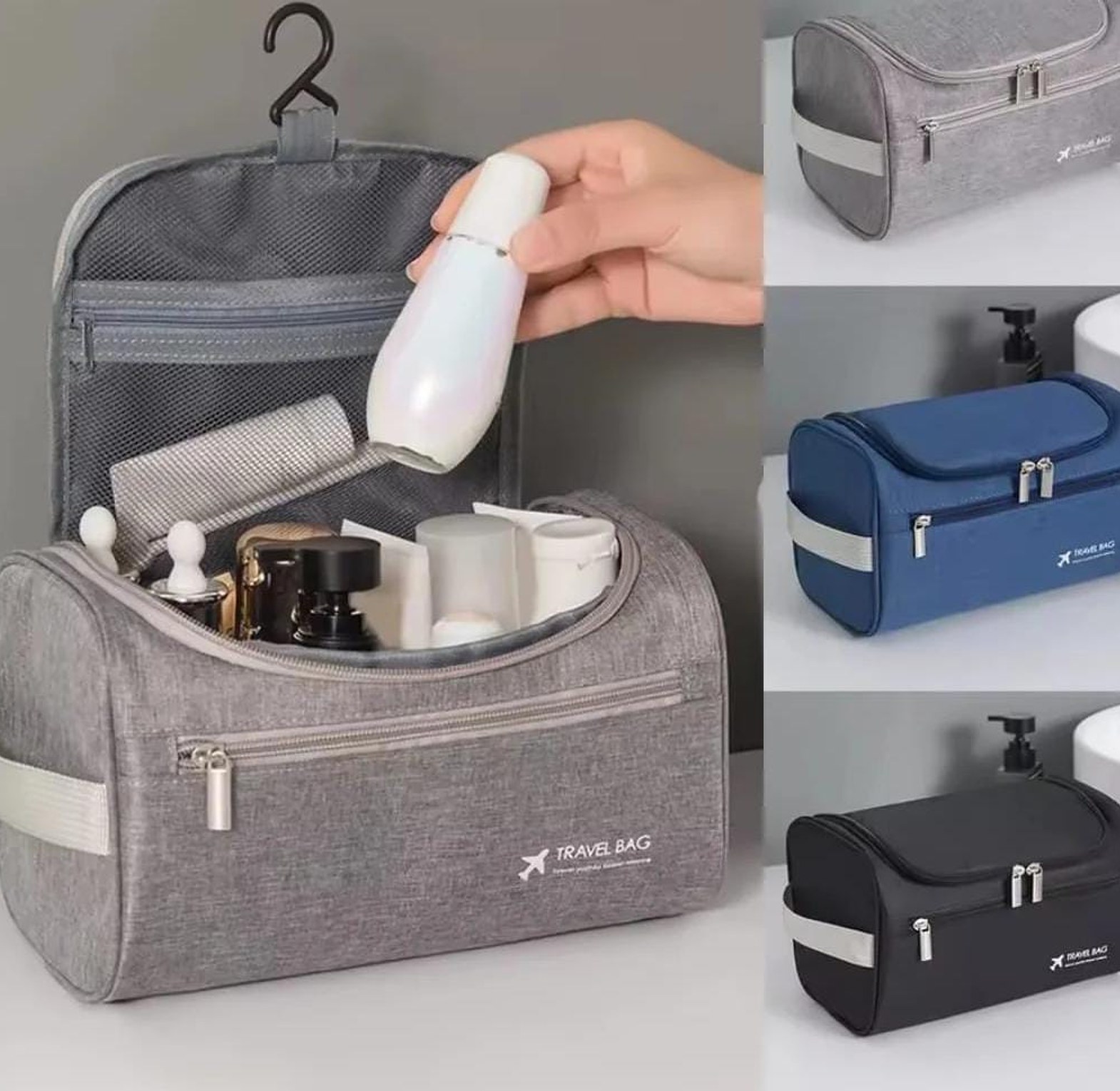 Portable toiletries  Storage Bag /Travel Cosmetic Bag image