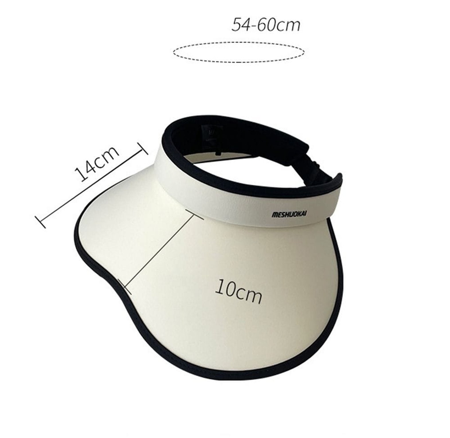 New Summer Empty Top Sun Hat image