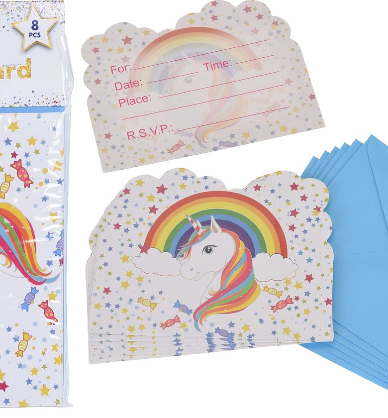 INVITATION CARDS SET 8PCS image