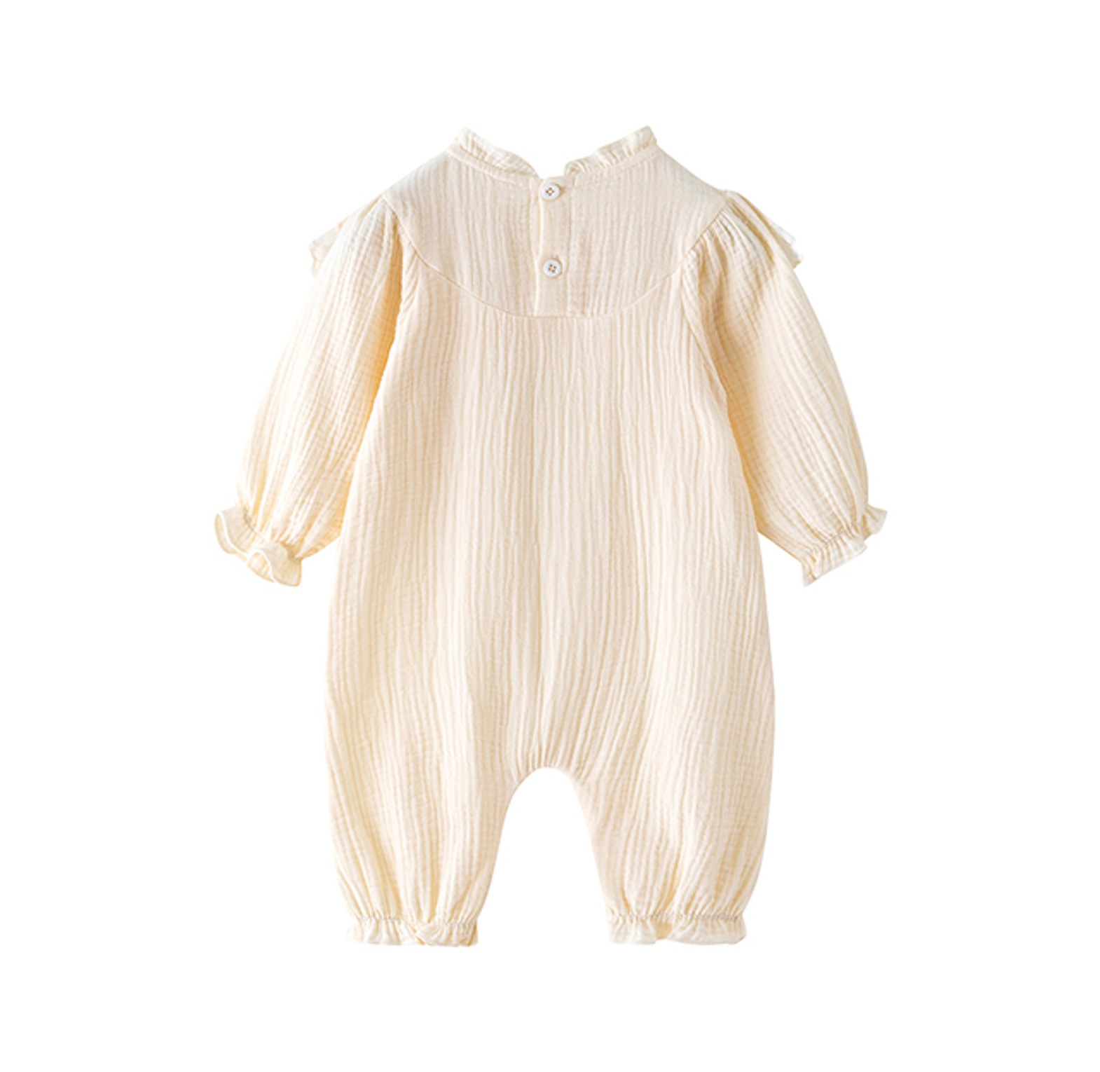 Ivory Ruffle Sleepsuit image