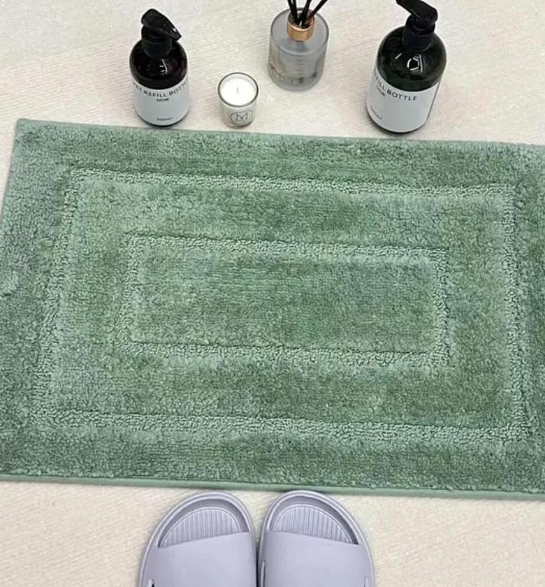 Absorbent bathroom mats image