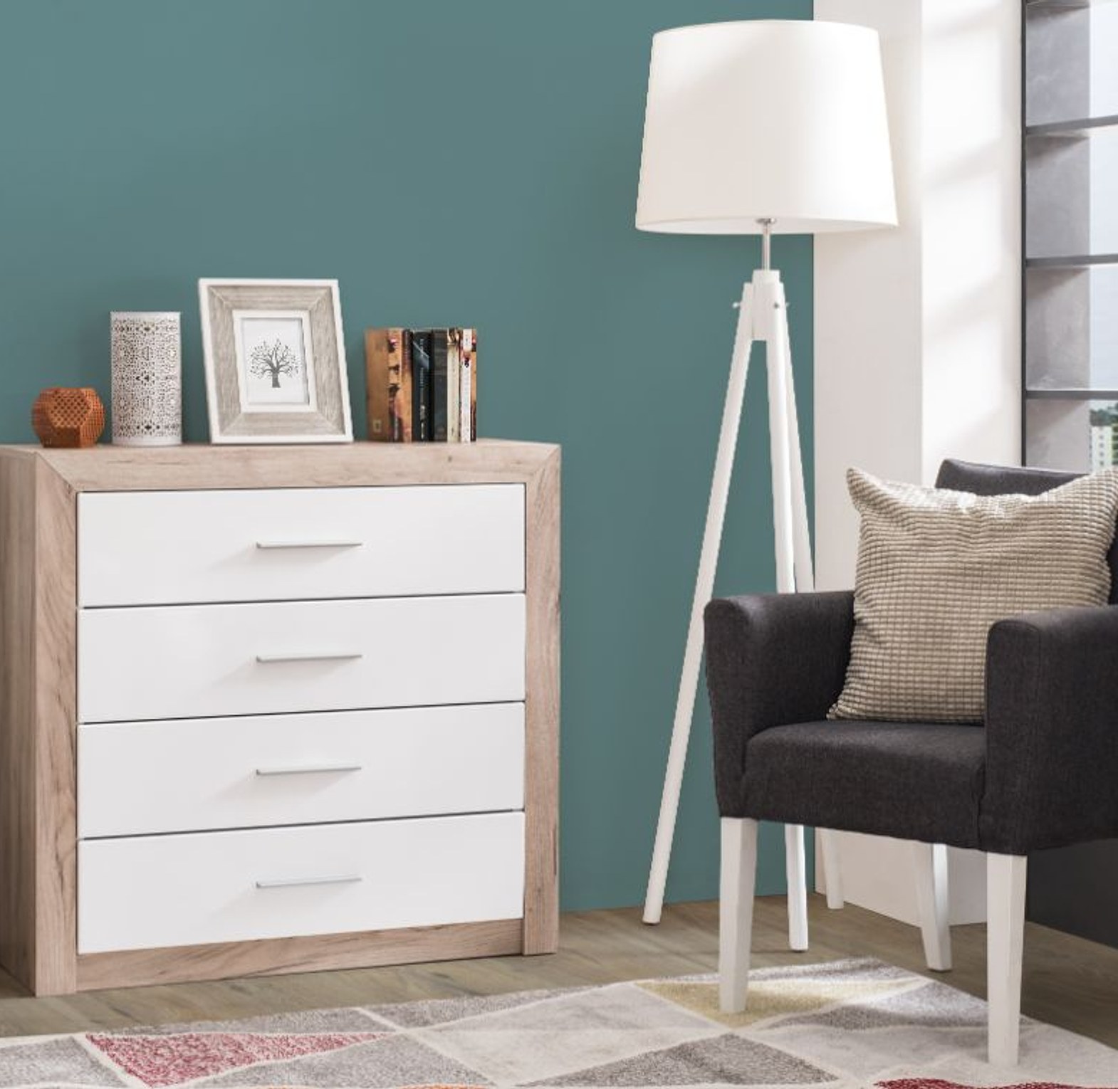 CABINET 4 DRAWERS  #REF:E image