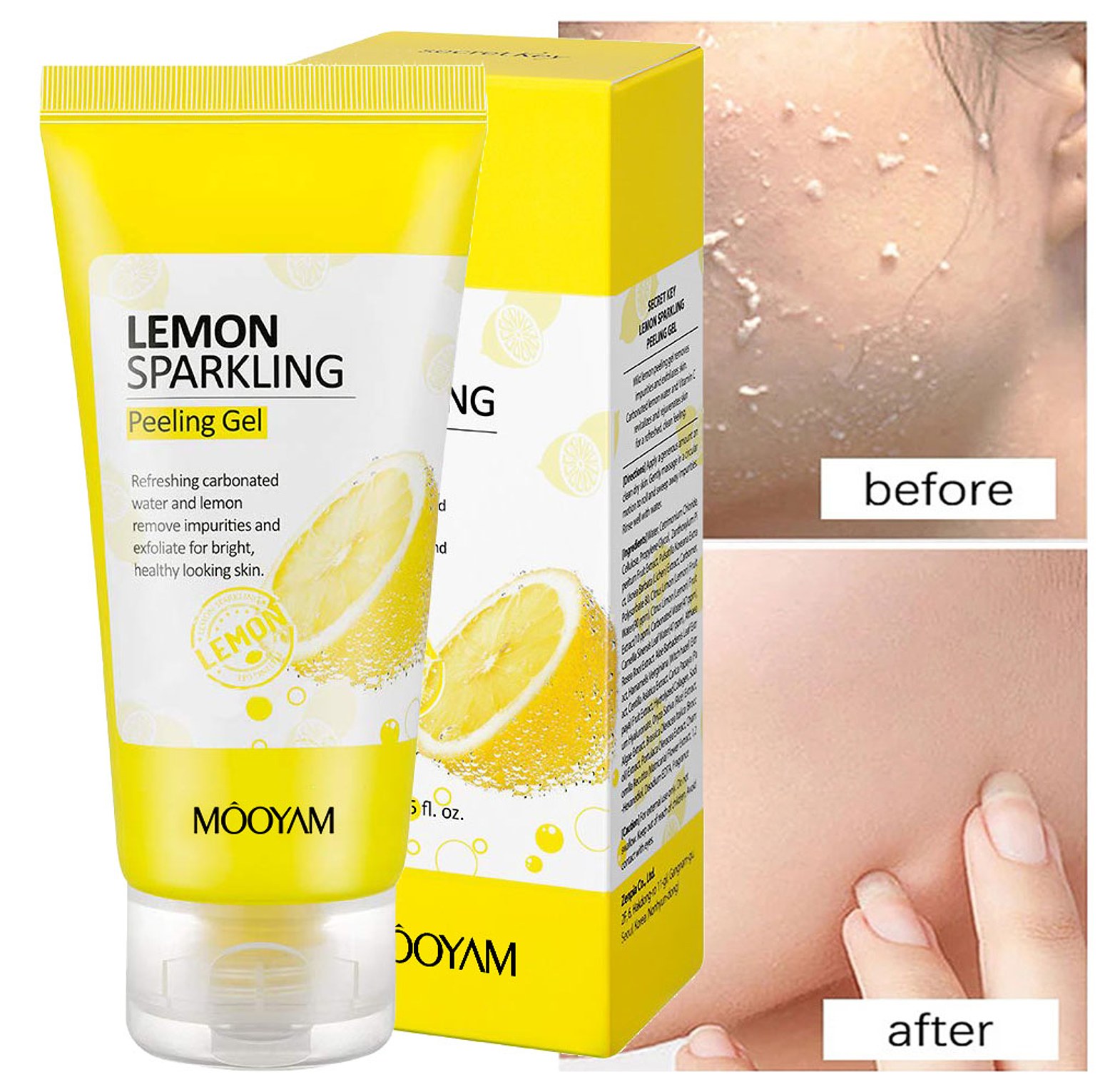 Lemon exfoliating gel  image