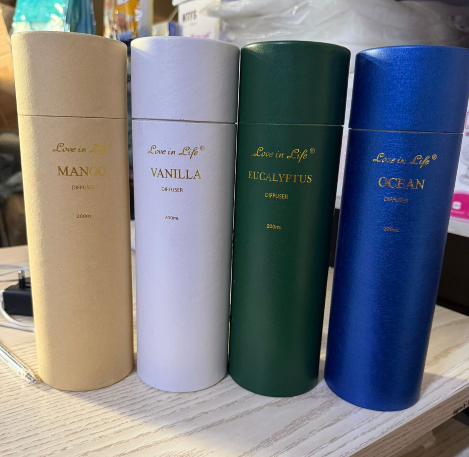 Love in Life Luxury Reed Diffusers 200ml Long Lasting Home Fragrance Air Freshener for Living Room Office & Airbnb image