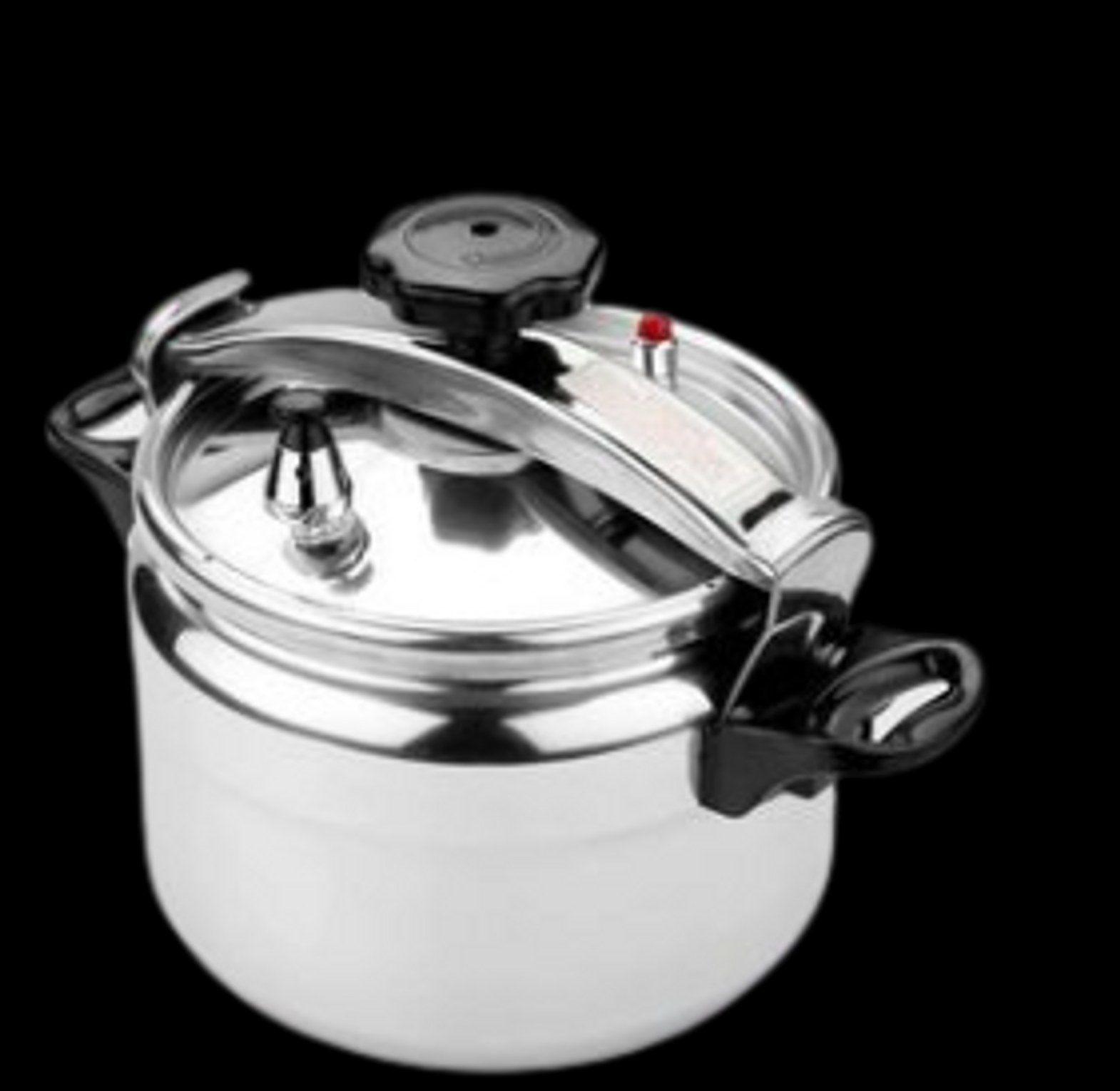 Pressure Cooker. Nunix Aluminum Pressure Cooker - Explosion Proof - 9/11/15 Litres - Silver image