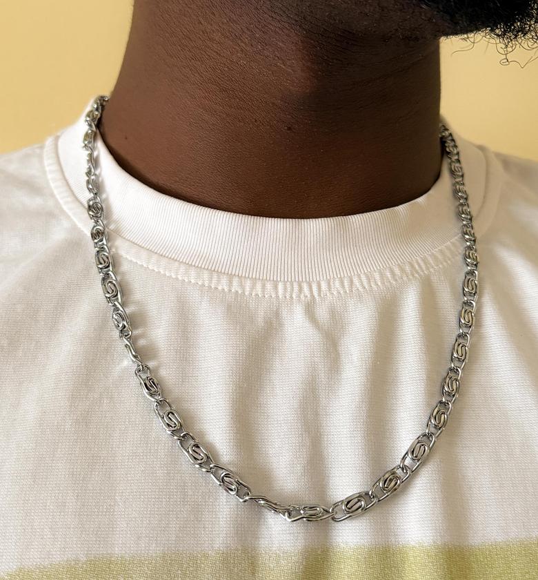 23 inch 3mm rolo chain image