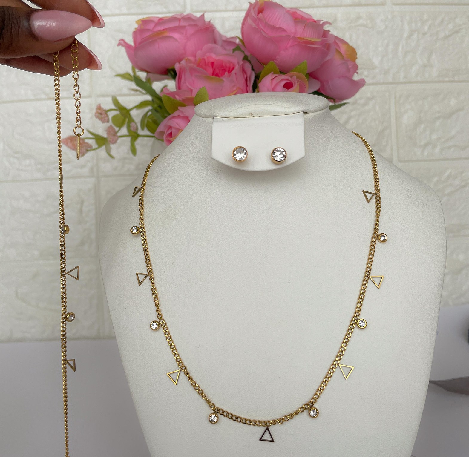 Golden GeoSparkle Ensemble image