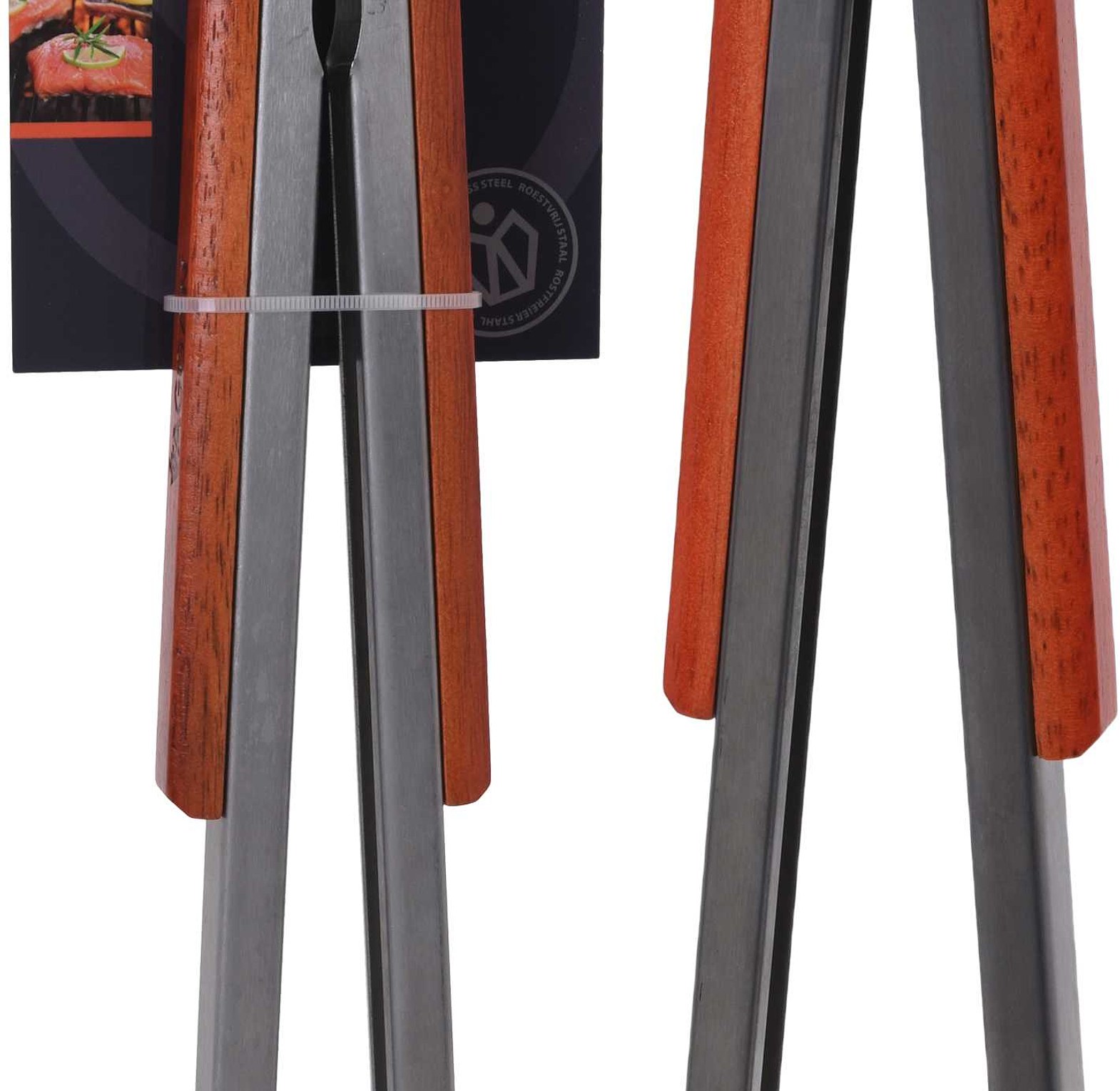 BBQ TONGS 45CM STAINLESS  image