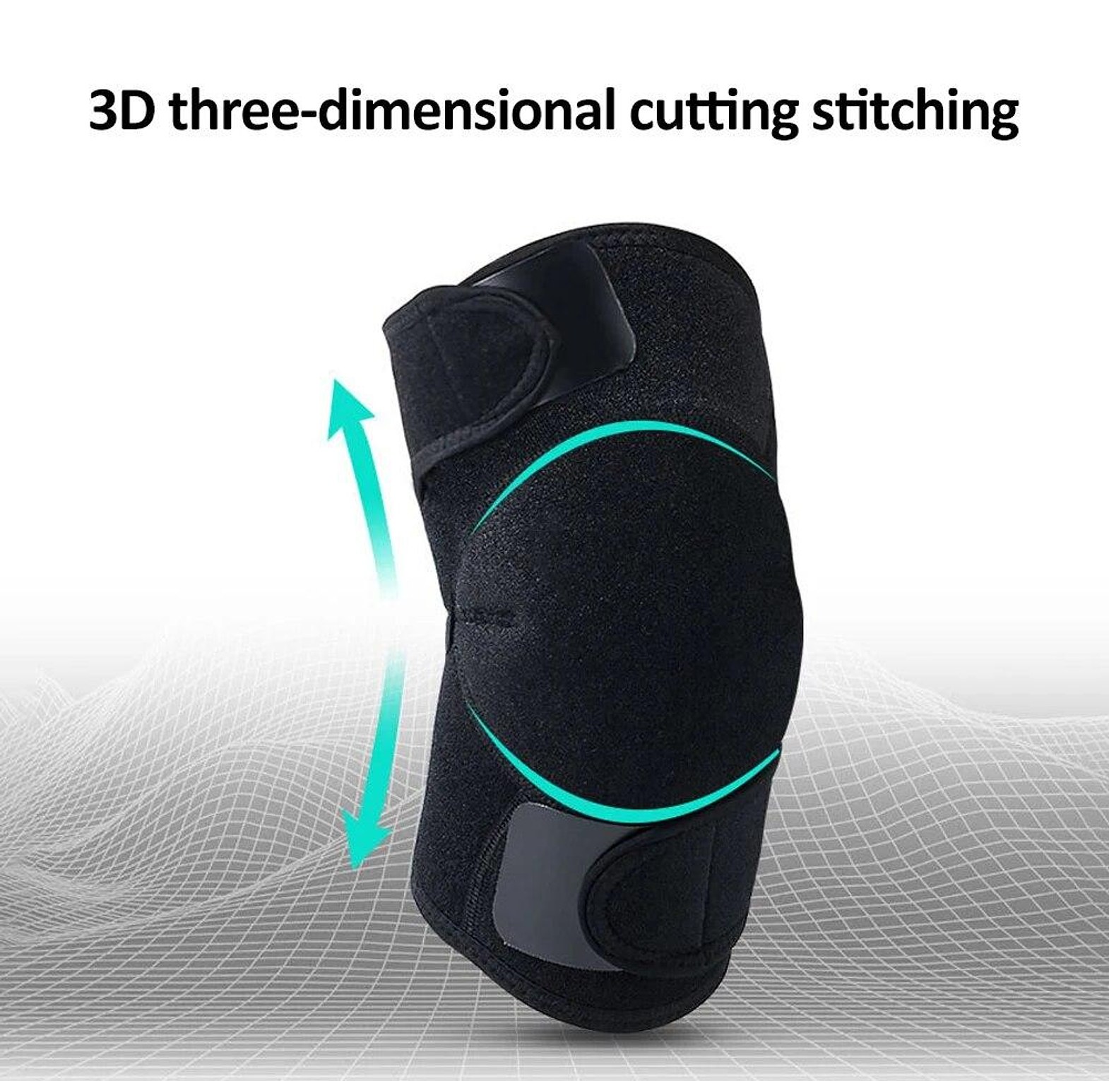Adjustable Patella Knee Support Brace with Compression Straps for Gym Fitness and Joint Pain Relief image