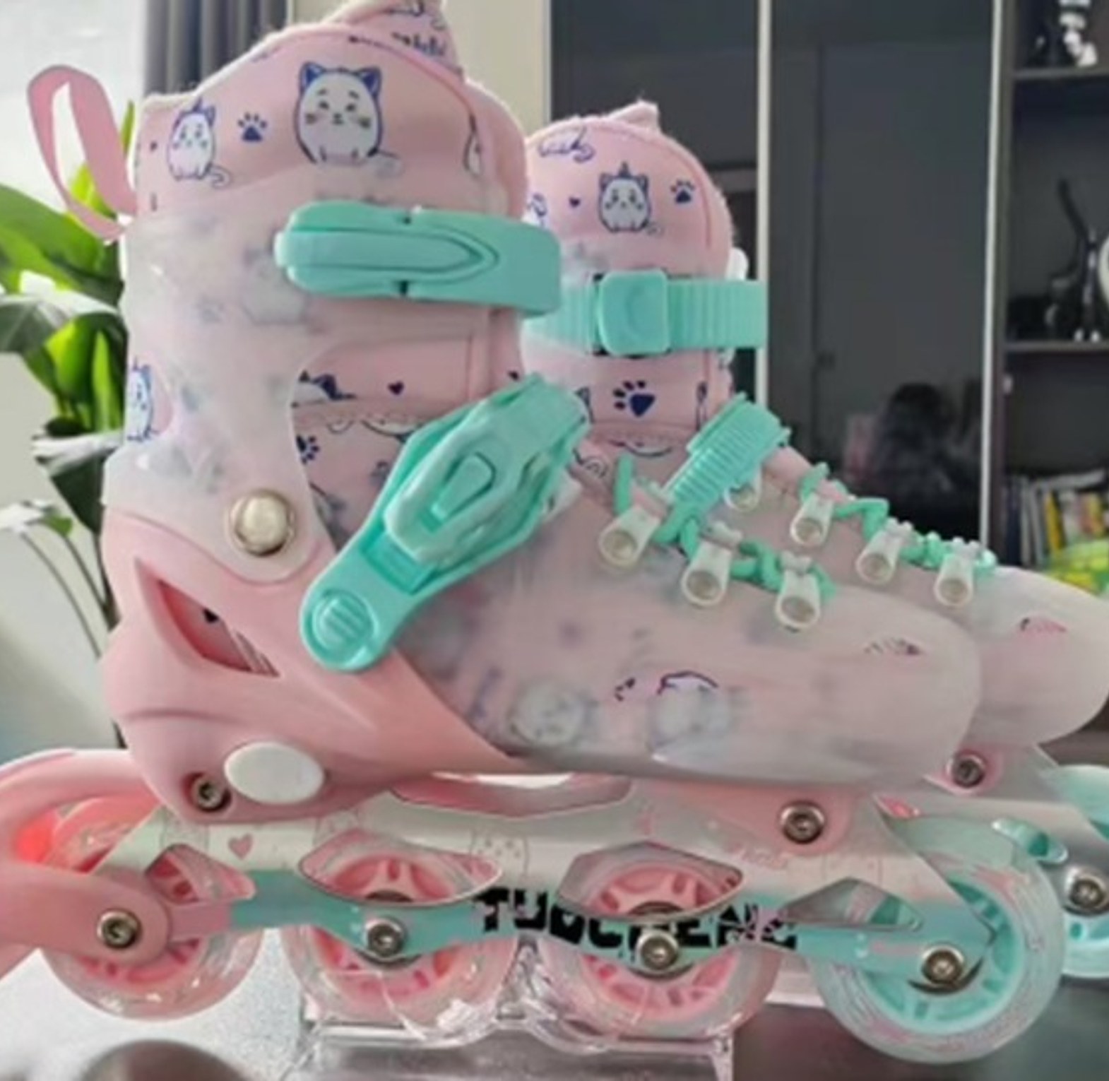 Skating Shoes. Adjustable Inline Skates image
