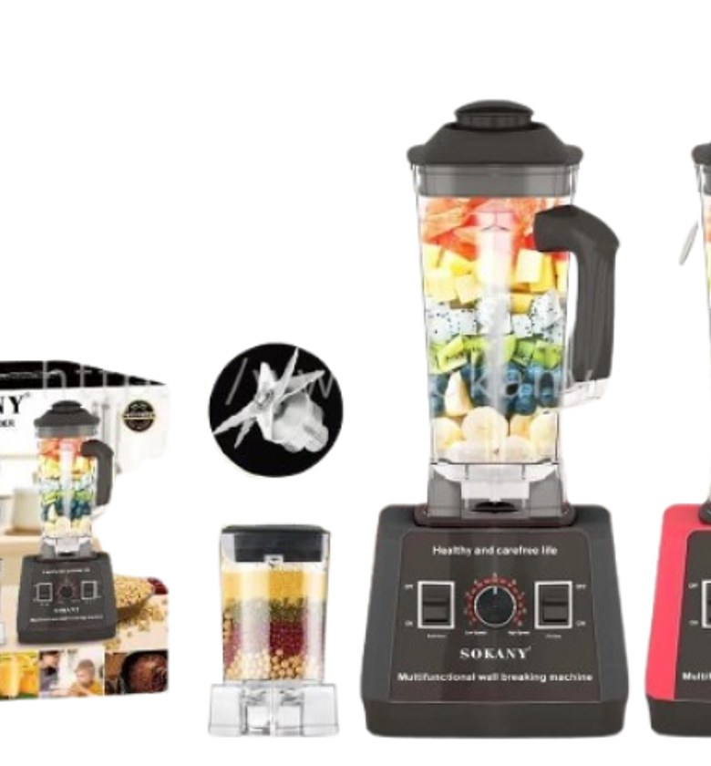 Sokany SK-666 Professional 2.5L Heavy Duty Commercial Blender, 5000W, with Unbreakable Jar image