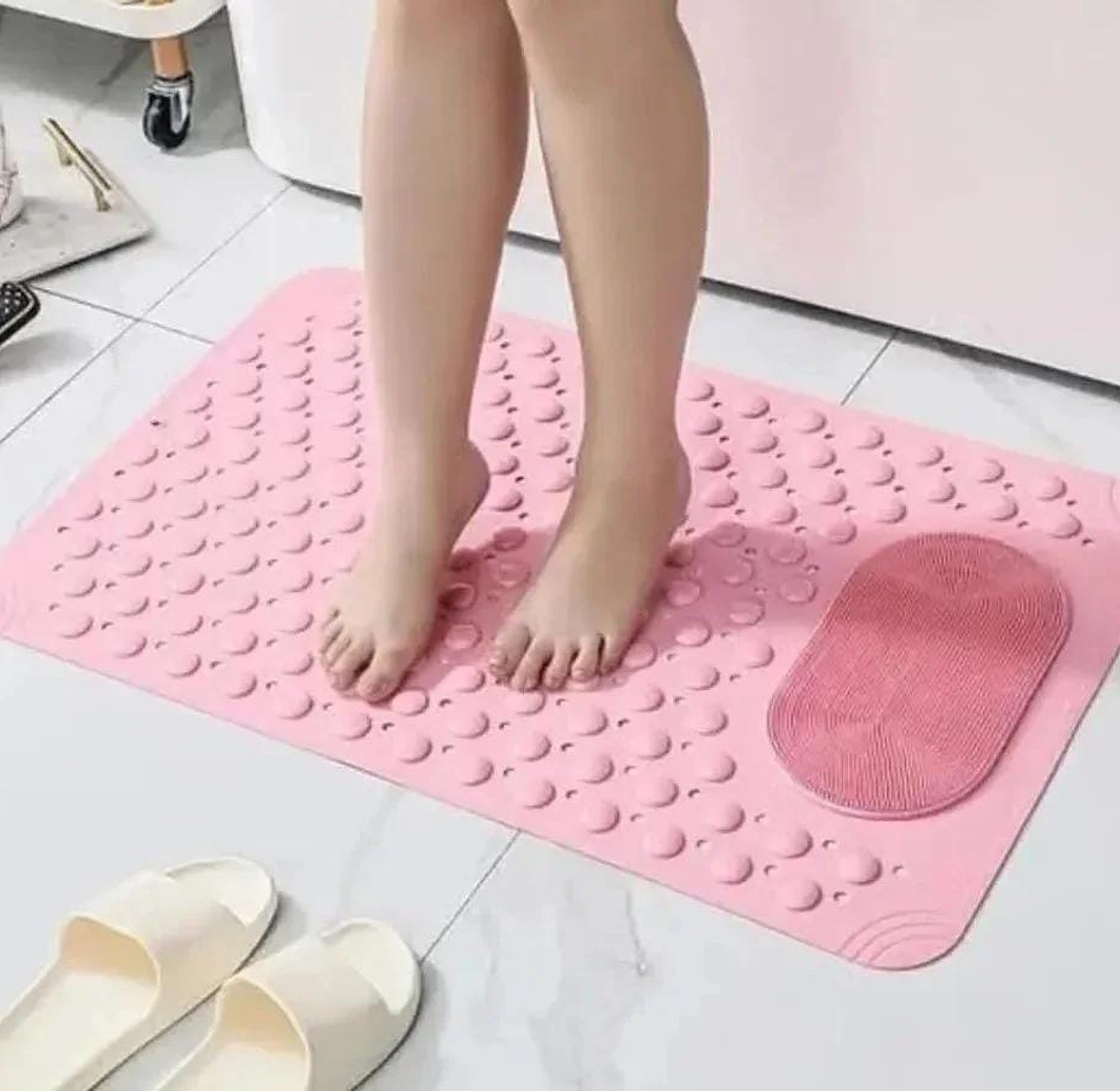Bathroom antislip safety mat image