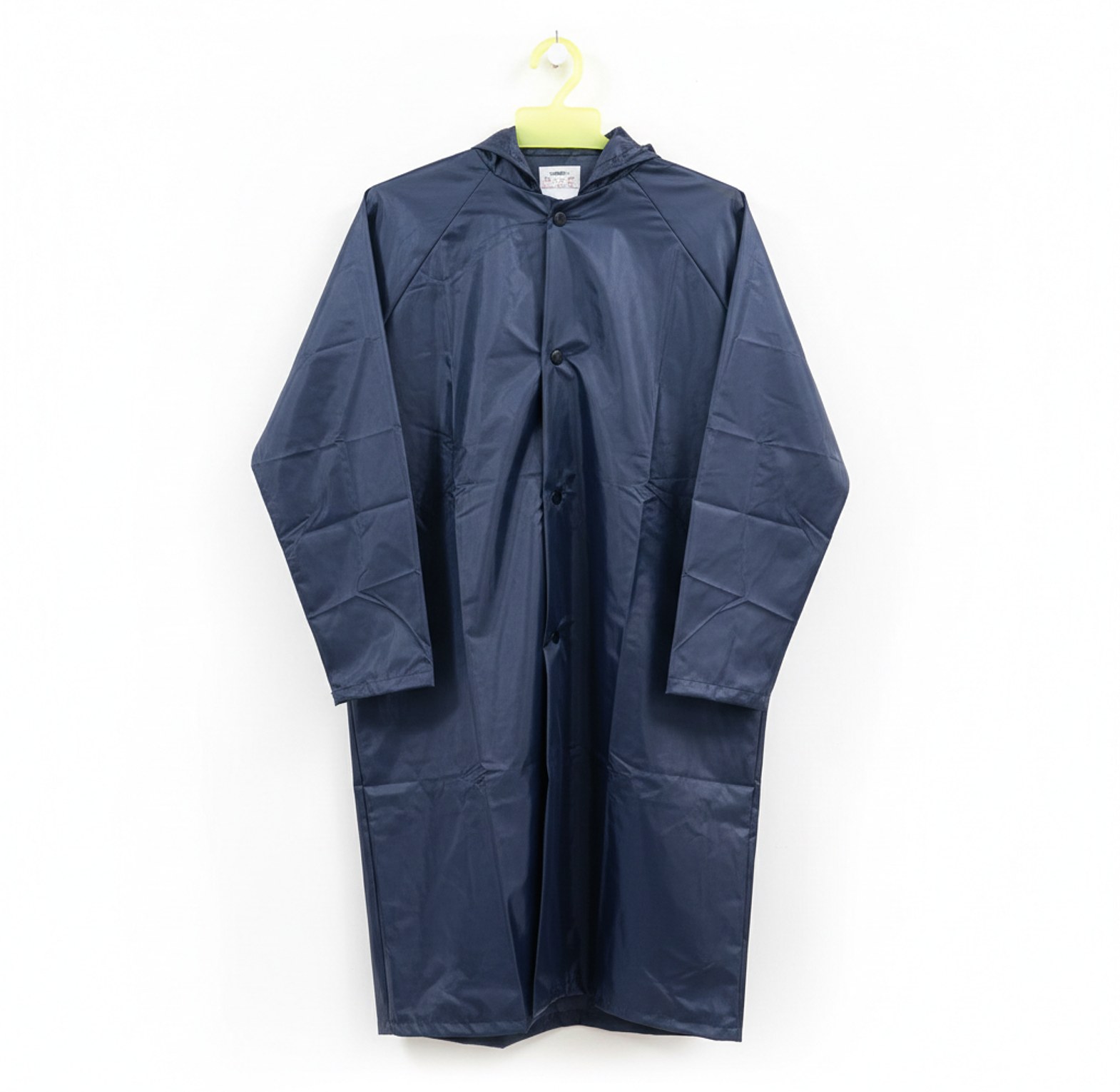 Heavy Duty Waterproof Long Raincoat with Hood - Navy Blue Rain Suit for Men/Women - Durable Rain Gear Nairobi Kenya image