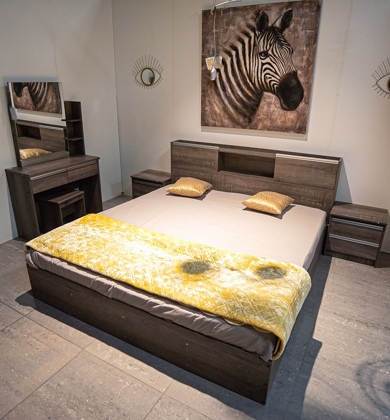 BED 2000*1830 + 2 NIGHT STANDS image