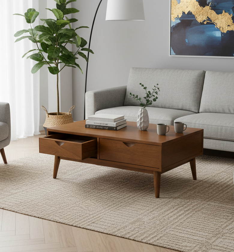 Sleek Rectangular Coffee Table image