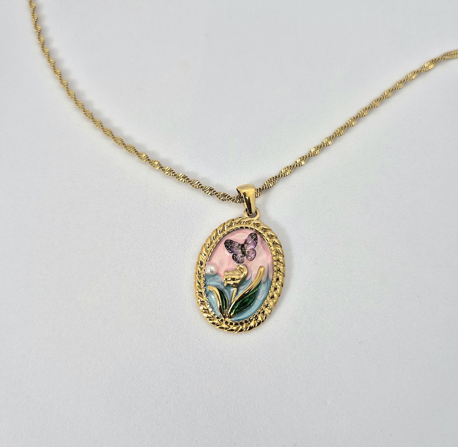Butterfly Bloom Necklace  image