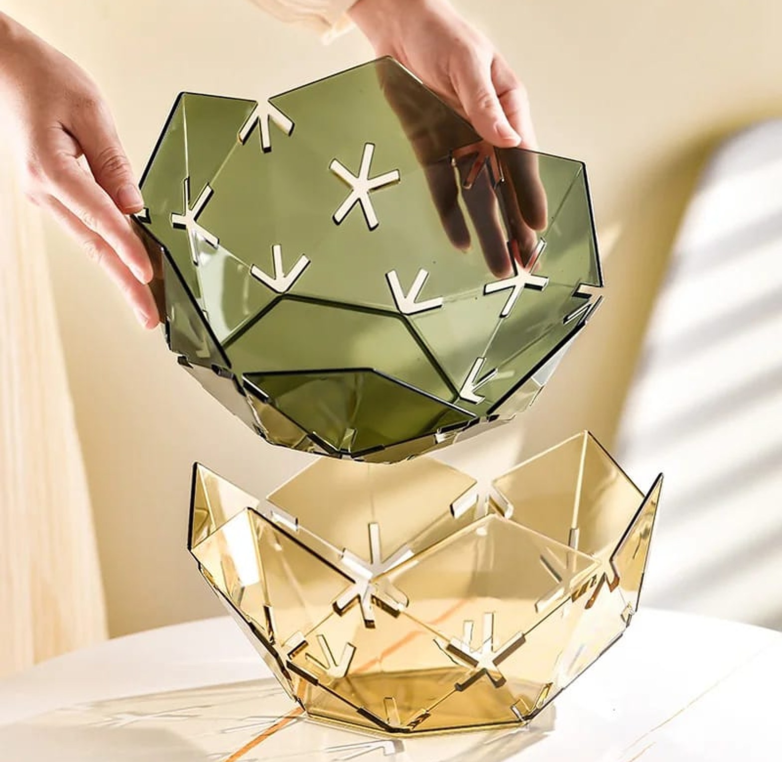 Household Fruit Plate Stylish Design  image
