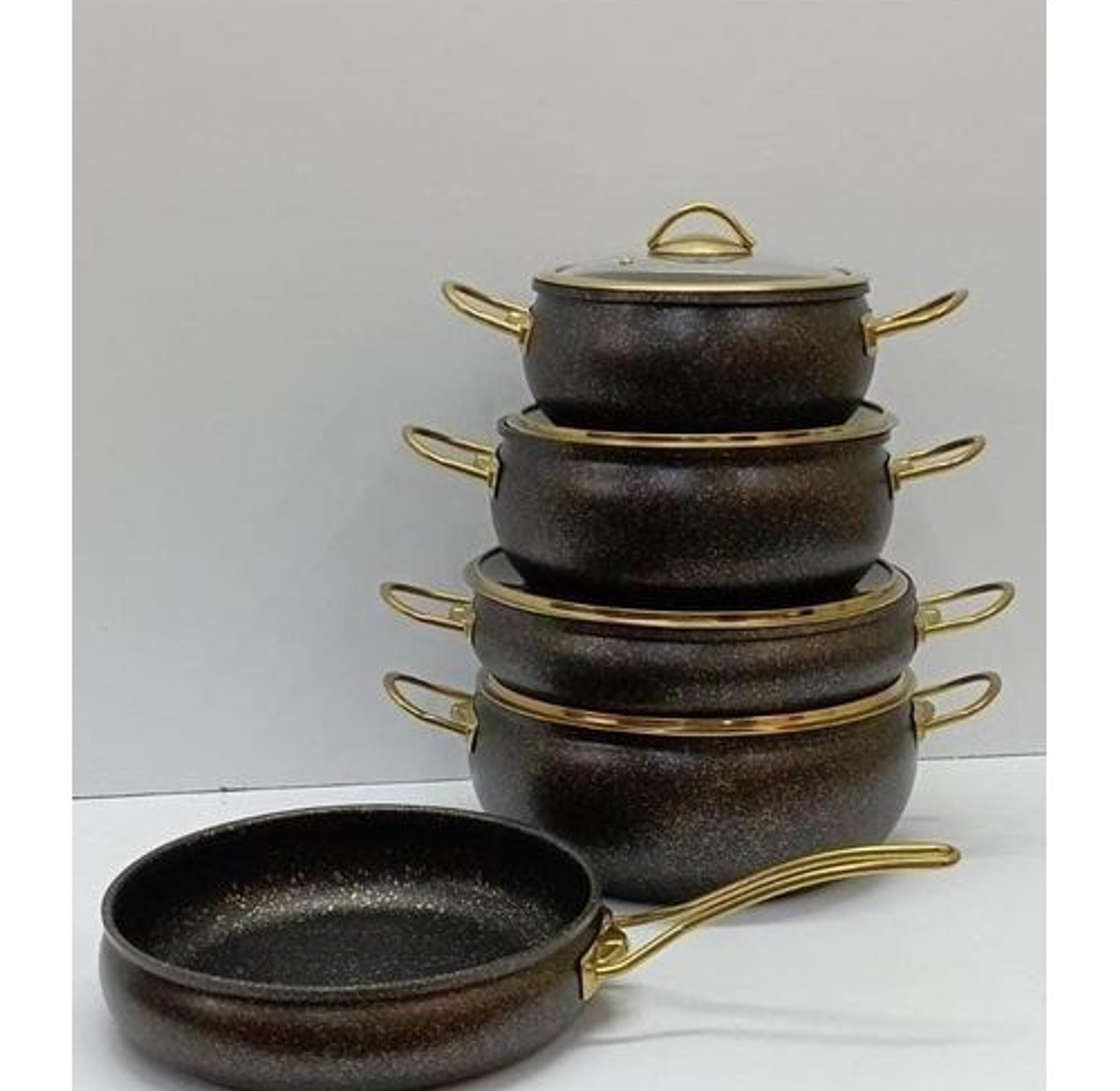 Cookware Set. 11pcs Granite Coating Kitchen Cookware Set. HIGH QUALITY RECOMMENDED image
