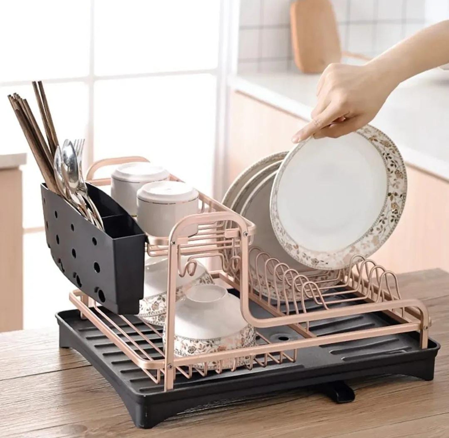 Kitchen Dish Drying Rack image
