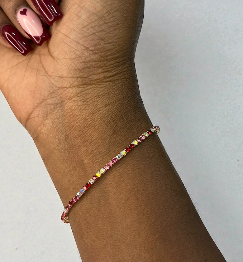 Pink Stretch Bracelets  image