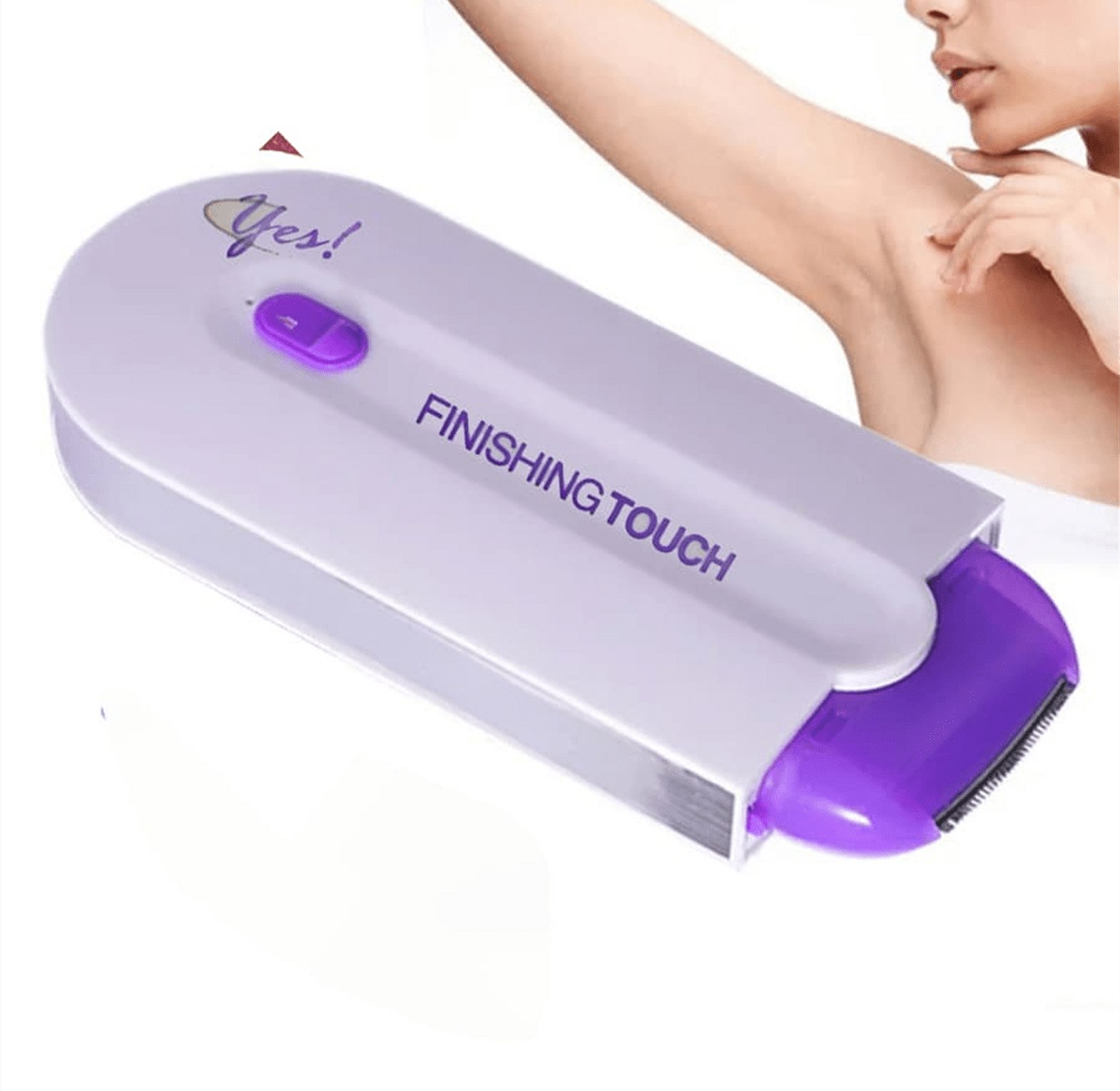 Painless Electric Hair Remover for Women, Facial and Body Shaver image