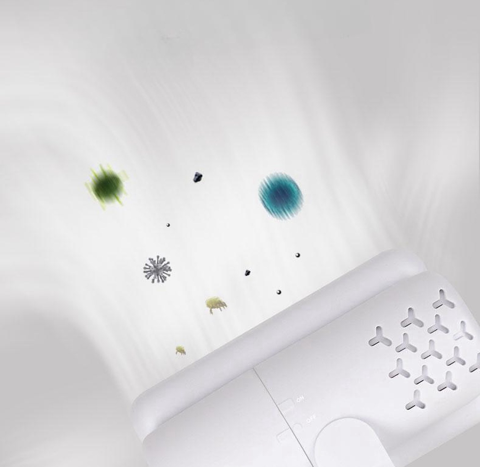 High-pressure dust suction and mite remover image