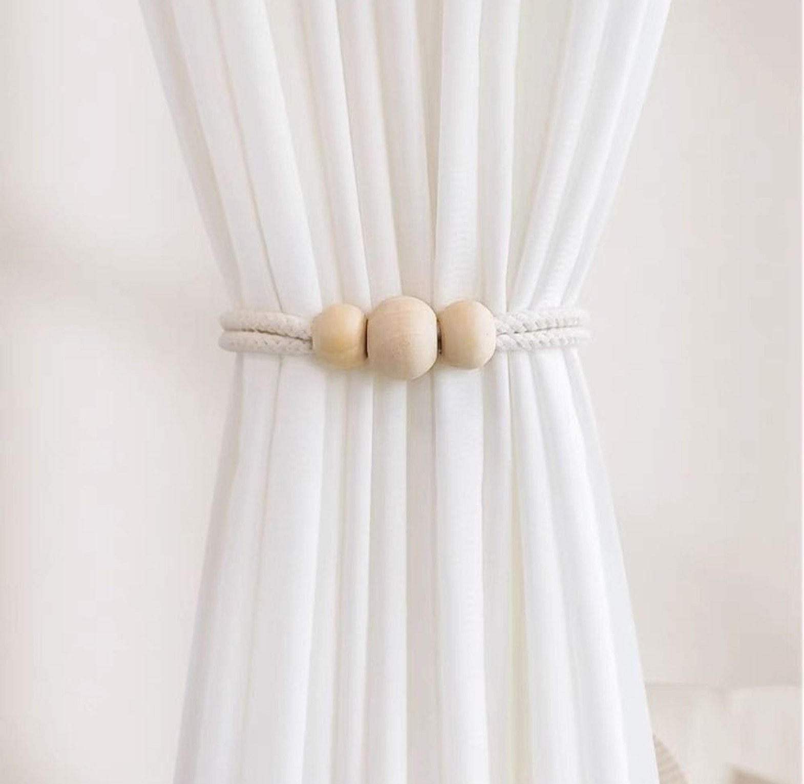 2Pcs Nordic Magnetic Curtain Binding Strap image