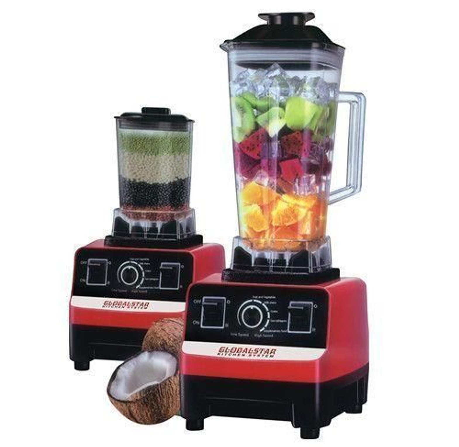 BLENDER. Globalstar Juice Professional Commercial Blender 2Litres 2 In 1 GS-1589 image