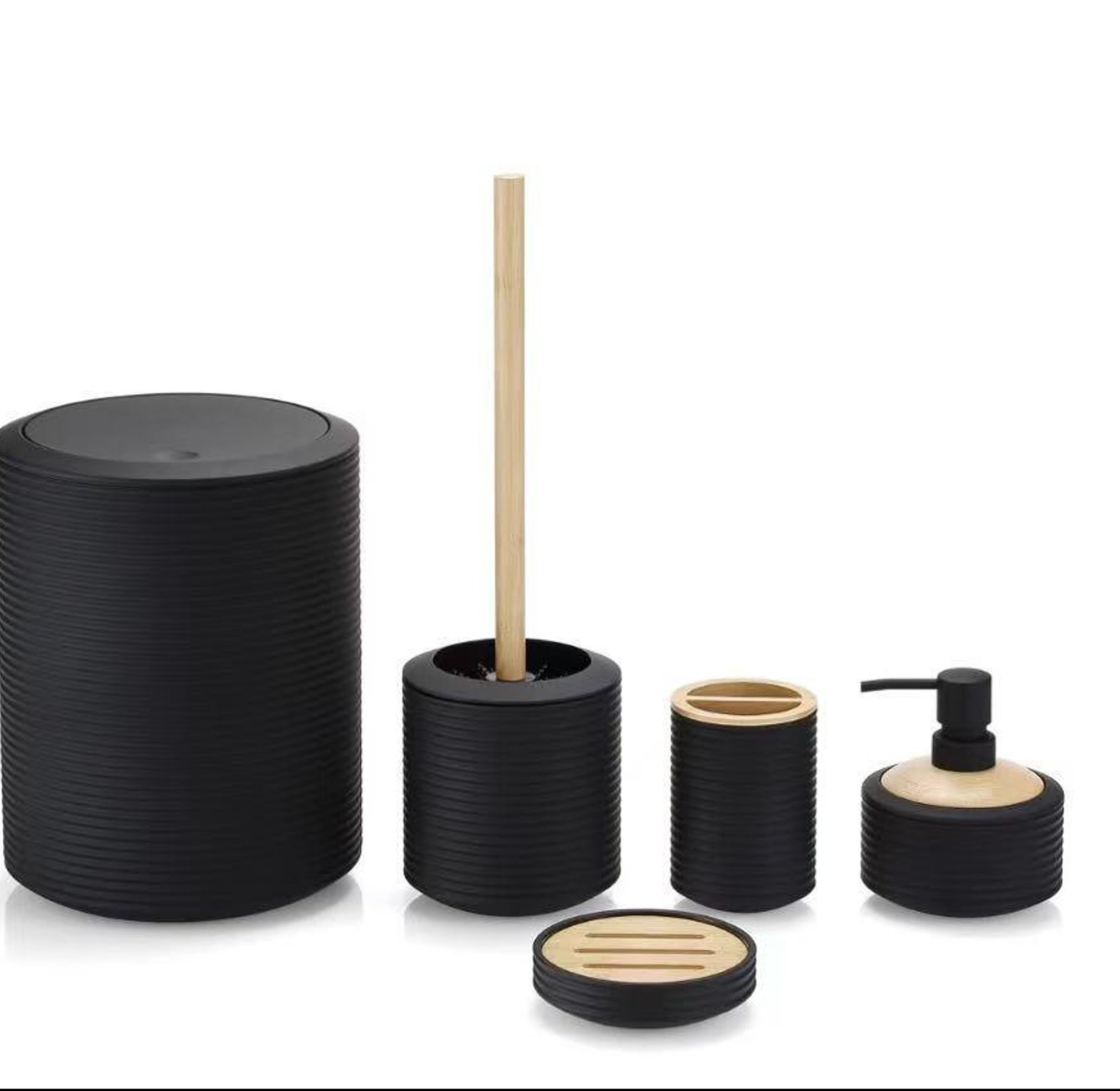 Ruffed Toilet Set image