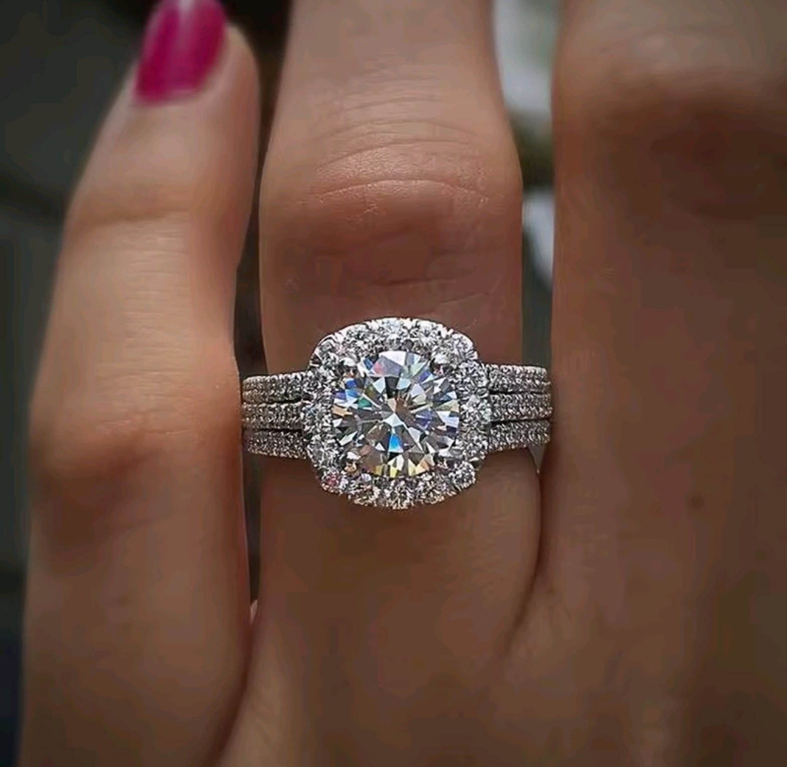 3 in 1 zirconia diamond ring image