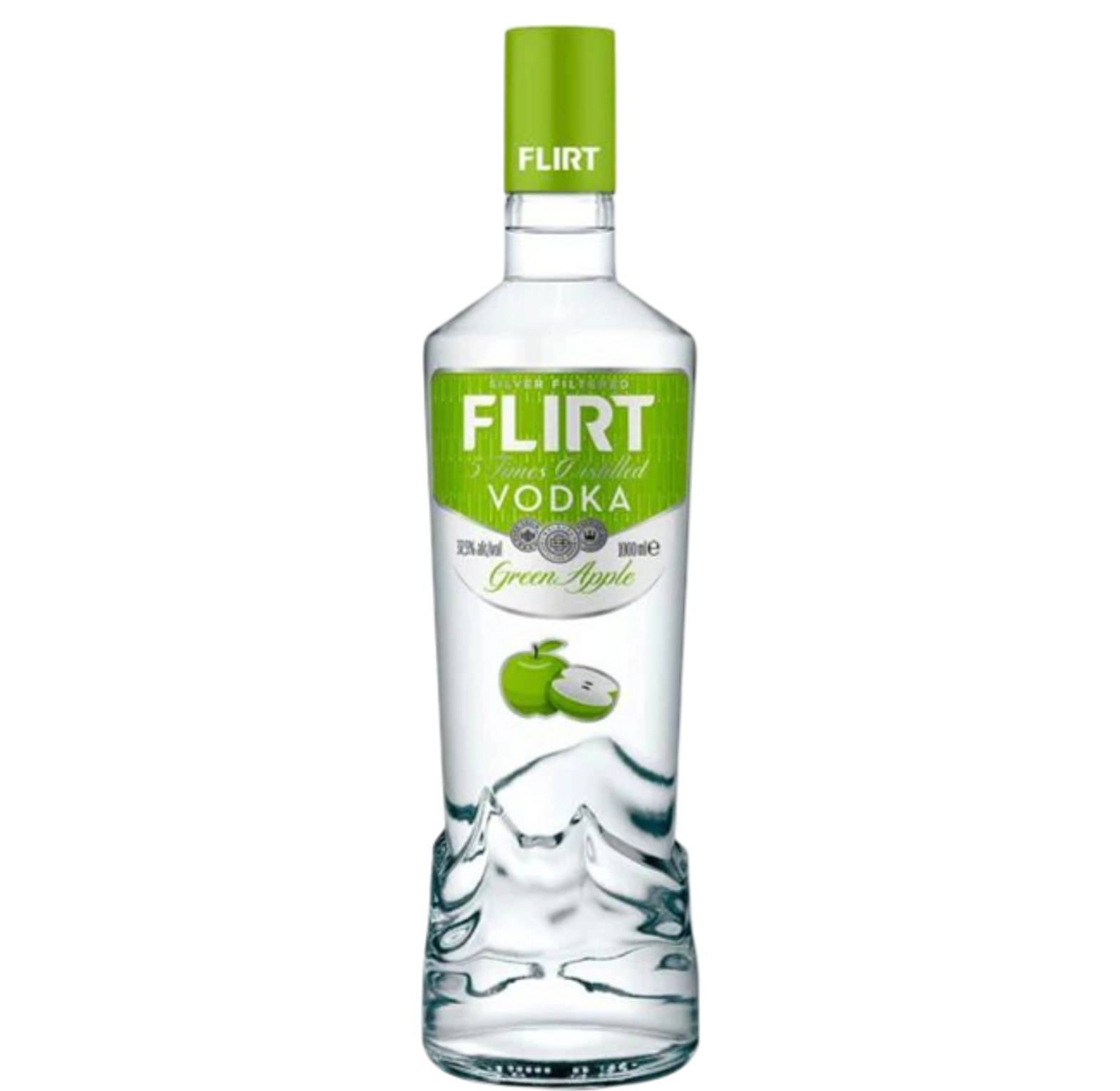 Flirt Vodka Green Apple image