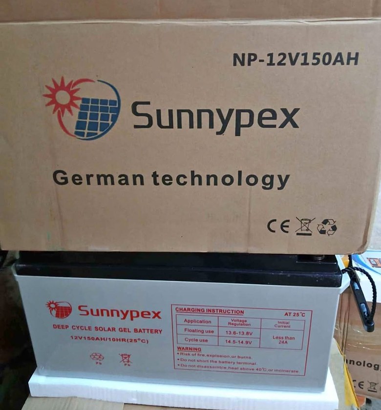 Sunnypex 150ah battery image