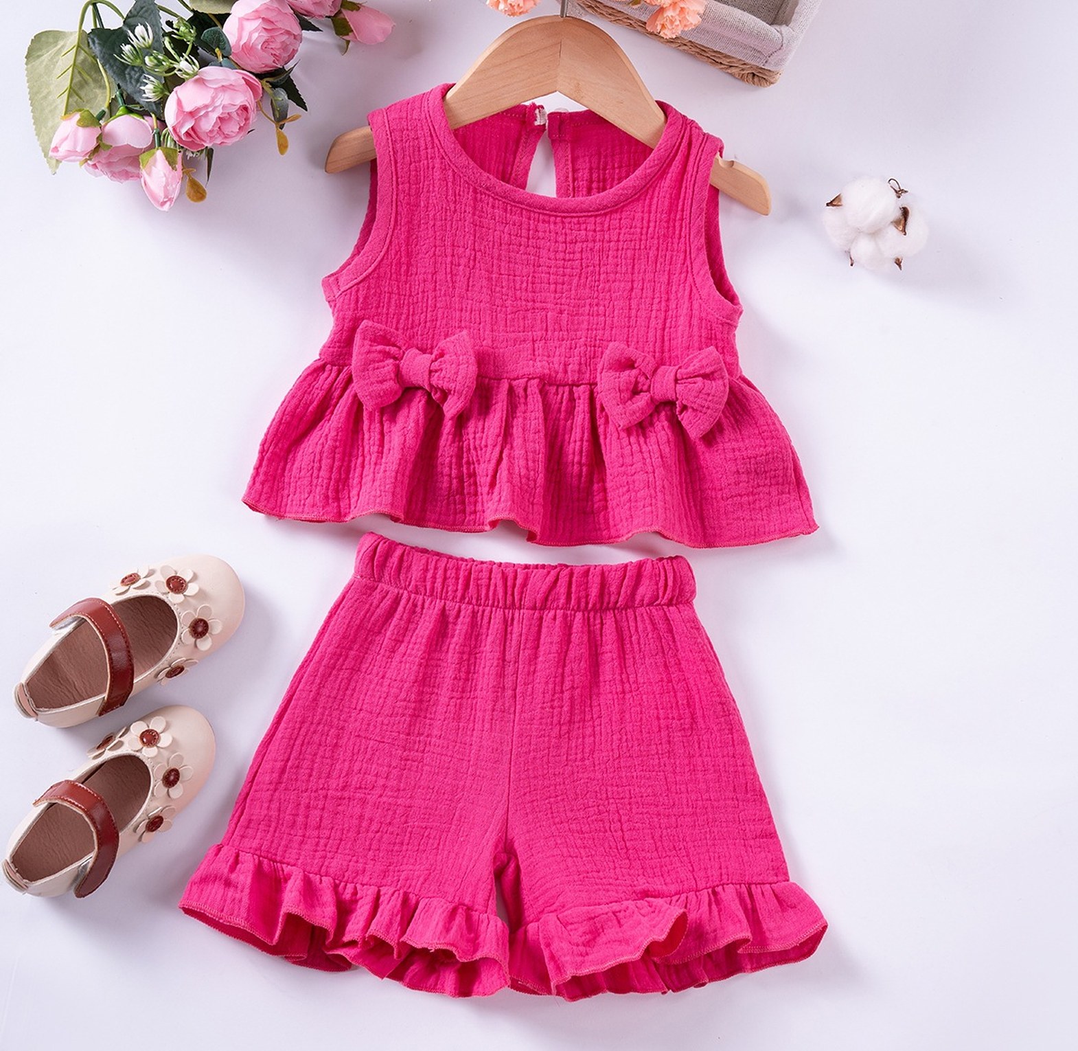 Girls Frill Short Set image