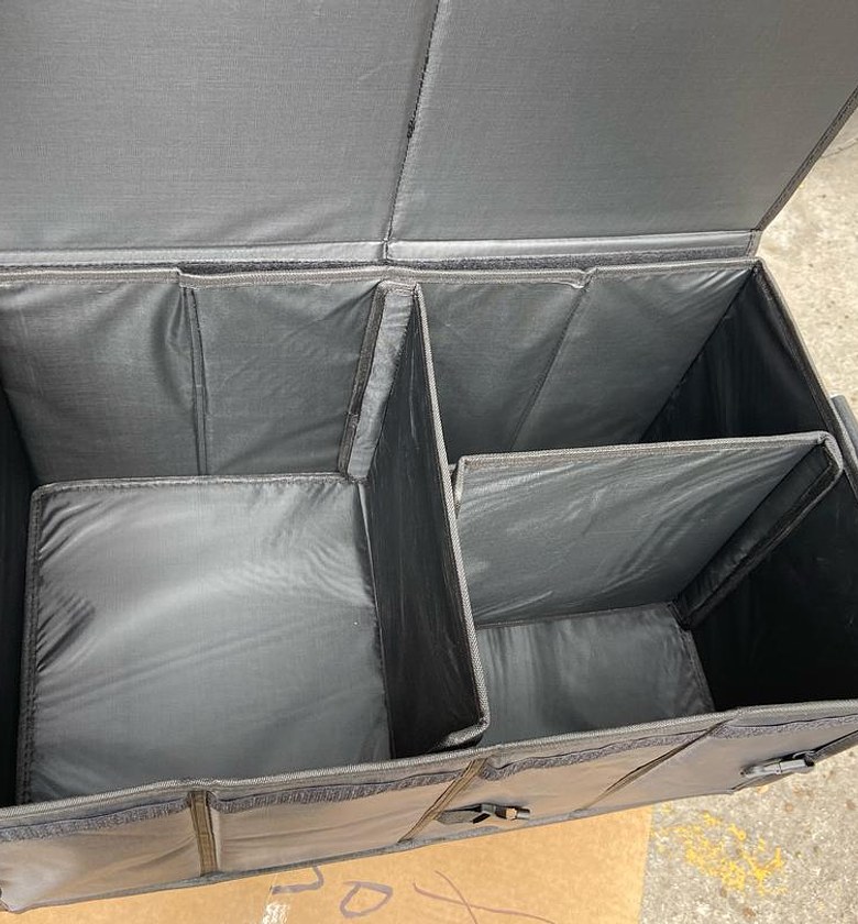 Foldable Multipurpose Hard Fabric Clothes Organizer image