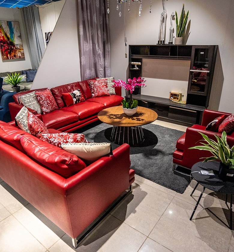 SOFA 3+2+1 LEATHER CLR RE image