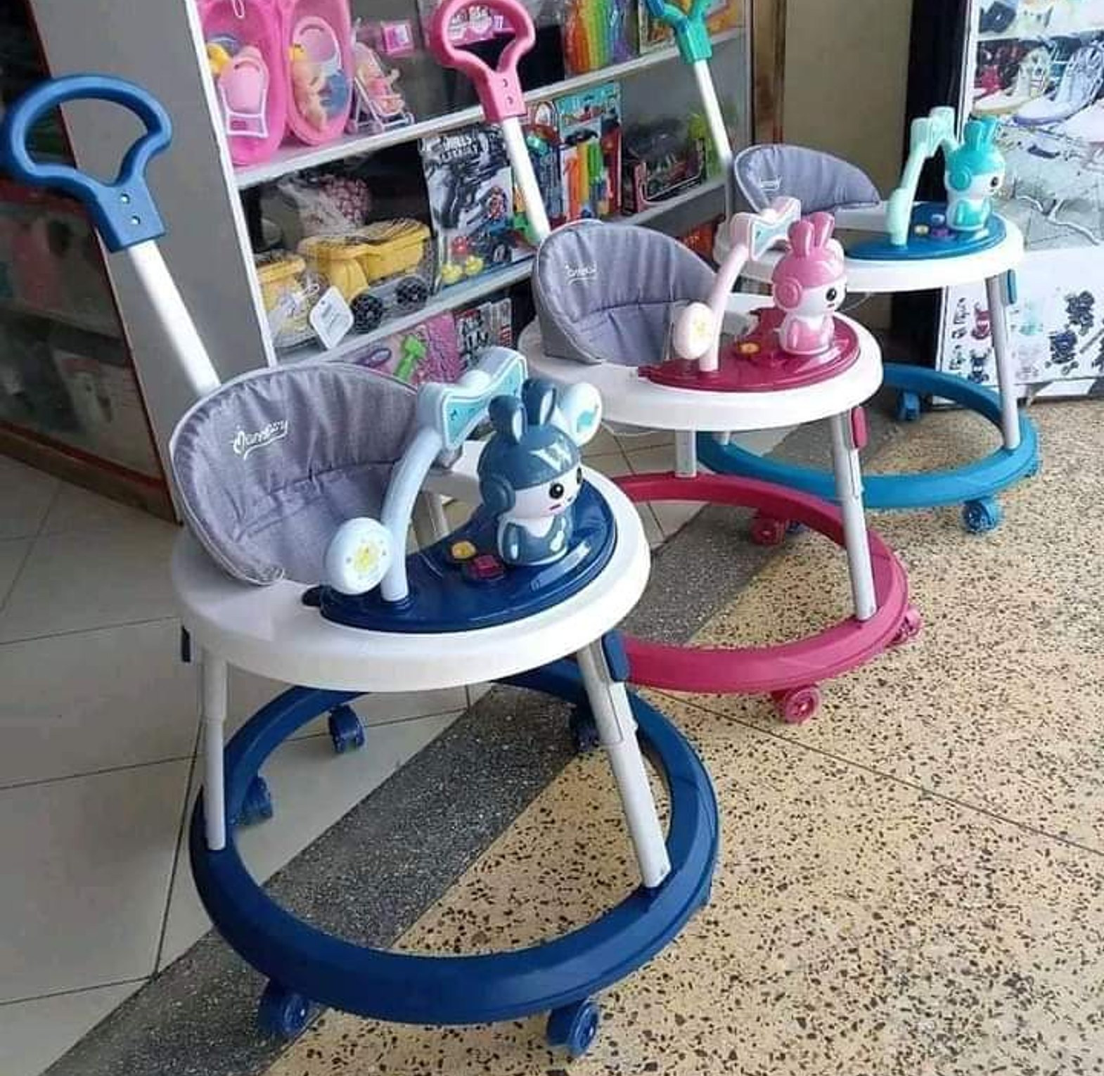 Adjustable Baby Walker/melody image