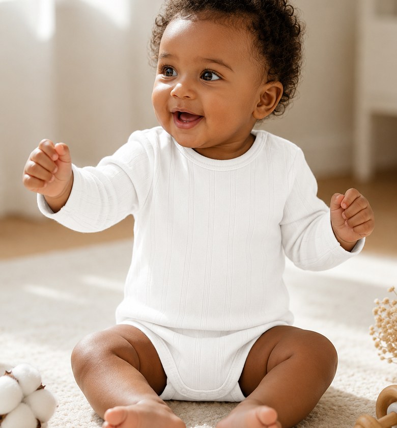 Cloud Pointelle Bodysuit image