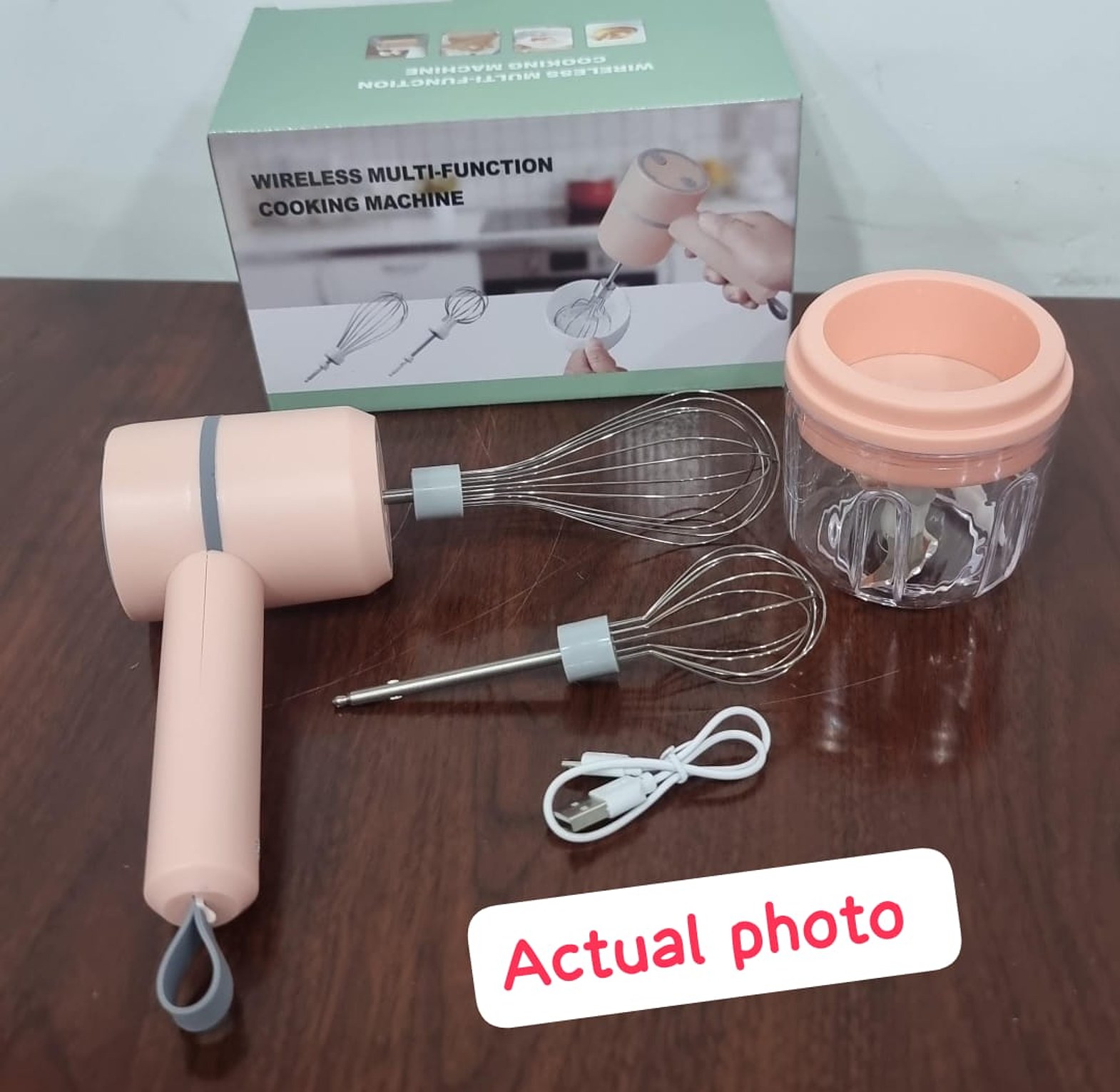 3 in 1 Hand Mixer and Food Chopper or Cutter image