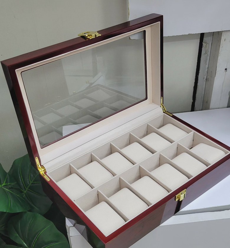 Wooden watch organizer  image